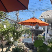 Outside sitting area   at Hua Hin Thai Cooking Academy in Hua Hin