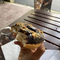 Choc donuts  at Le Bordeaux in Da Nang