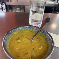 olla gitana de garbanzos  at Plantamientos in Madrid