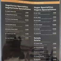 Vegetarisch und vegane Optionen  at Holi in Cologne