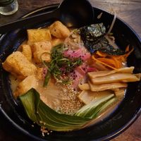Tonkotsu tofu ramen #Veganuary at SALT in Hamilton