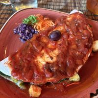 Vegan quesadilla  at Tortilla Flats in Vejle