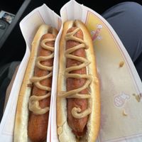 Hot dog  at Pylsuvagninn in Selfoss