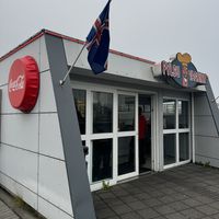   at Pylsuvagninn in Selfoss