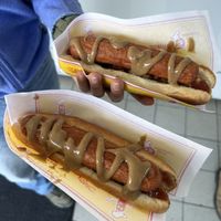 Vegan Pylsa  at Pylsuvagninn in Selfoss