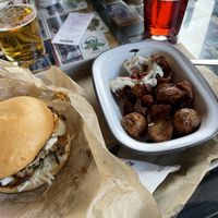 vegan burger   at Le KocK in Reykjavik