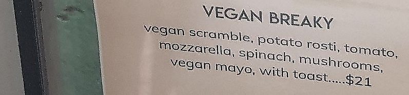 Menu at Turmeric Cafe in Lower Hutt