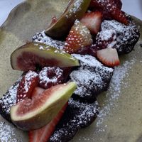 Budín de chocolate   at Gioia Cocina Botánica in Buenos Aires