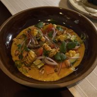 Artichoke ceviche  at Gioia Cocina Botánica in Buenos Aires