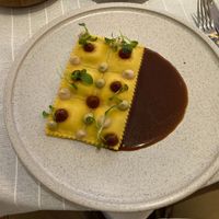 Ravioli at Gioia Cocina Botánica in Buenos Aires