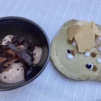 Tasting menu: desserts, chocolate and flan  at Gioia Cocina Botánica in Buenos Aires