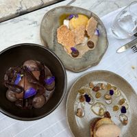 Desserts at Gioia Cocina Botánica in Buenos Aires