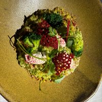 Risotto at Gioia Cocina Botánica in Buenos Aires