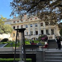 Beautiful patio at Gioia Cocina Botánica in Buenos Aires