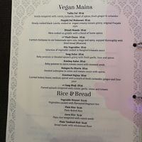 Choose your spice level  at Rangrez in West London