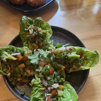 Salad parcels   at NUSARA Thai Fire Kitchen in Poole