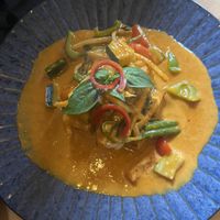 Tofu red curry   at NUSARA Thai Fire Kitchen in Poole