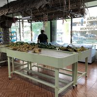 Lots of bananas    at Garapan Public Market in Saipan