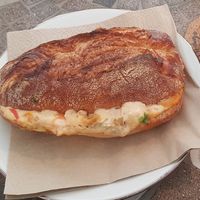 Flammkuchen Sandwich at Hempies - Händelstraße in Cologne
