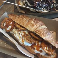 Croissants mit veganem Soft Ice ✨  at Hempies - Händelstraße in Cologne