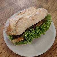 Tofu sandwich at Hempies - Händelstraße in Cologne