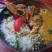 Home cooking bowl at Bindaas in Munich