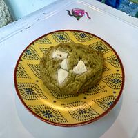 White chocolate and matcha cookie   at The Hippie Baker in Vigo
