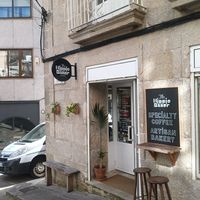 Outside at The Hippie Baker in Vigo