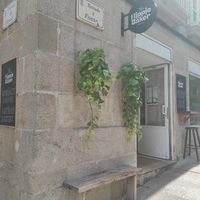 Outside at The Hippie Baker in Vigo