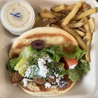 Falafel 👍🏽  at Soluna Cafe in Jackson