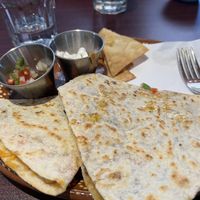 Sweet potato quesadilla   at Soluna Cafe in Jackson