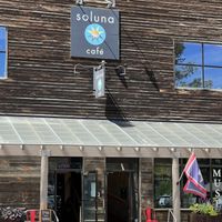 View from across the street   at Soluna Cafe in Jackson