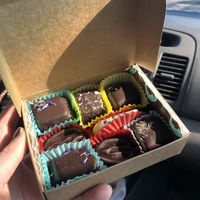 Gorgeous chocolates  at Lagusta's Luscious in New Paltz