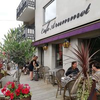 The terrace at Årummet in Uppsala