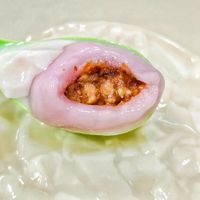 Peanut rice ball at Mr Bean - PLQ Mall in Central Singapore