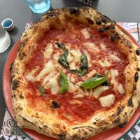 Vegan pizza margarita   at Assaje in Trieste