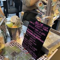 Free Snacks. No Photo of the non vegan free dessert .  at Assaje in Trieste