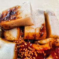 Yam cake at Soy Station - Aperia Mall in Central Singapore