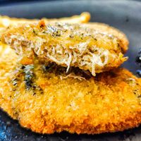 Texture of the fish at Makan Vegan - 斋这里 in Central Singapore