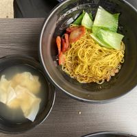 Wanton mee   at Makan Vegan - 斋这里 in Central Singapore