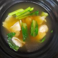 Wantan soup at Makan Vegan - 斋这里 in Central Singapore
