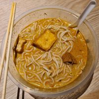 Signature Vegan Laksa 家乡味叻沙 at Makan Vegan - 斋这里 in Central Singapore