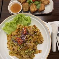 Mala Fried Kway Tiao & Happy You Tiao  at Makan Vegan - 斋这里 in Central Singapore