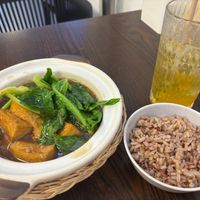 Braised tofu stew at Makan Vegan - 斋这里 in Central Singapore