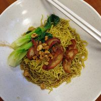 Wonton noodle at Makan Vegan - 斋这里 in Central Singapore