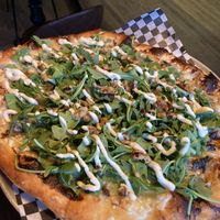 Trufle mushroom pizza   at The Attic Bar & Stage in Calgary