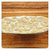 Texture of Angie's tempeh at Angie's Tempeh in North Singapore