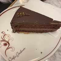 Torte Sacher Art (vegan)  at Cafe Geissner in Giessen