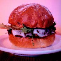 Rabbits Burger at Rabbits Cafe - Killingsworth in Portland