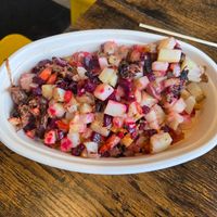 Flannel hash at The Station Bistro in Conway